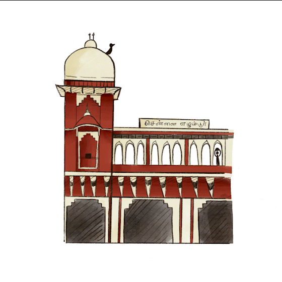E is for Egmore Station