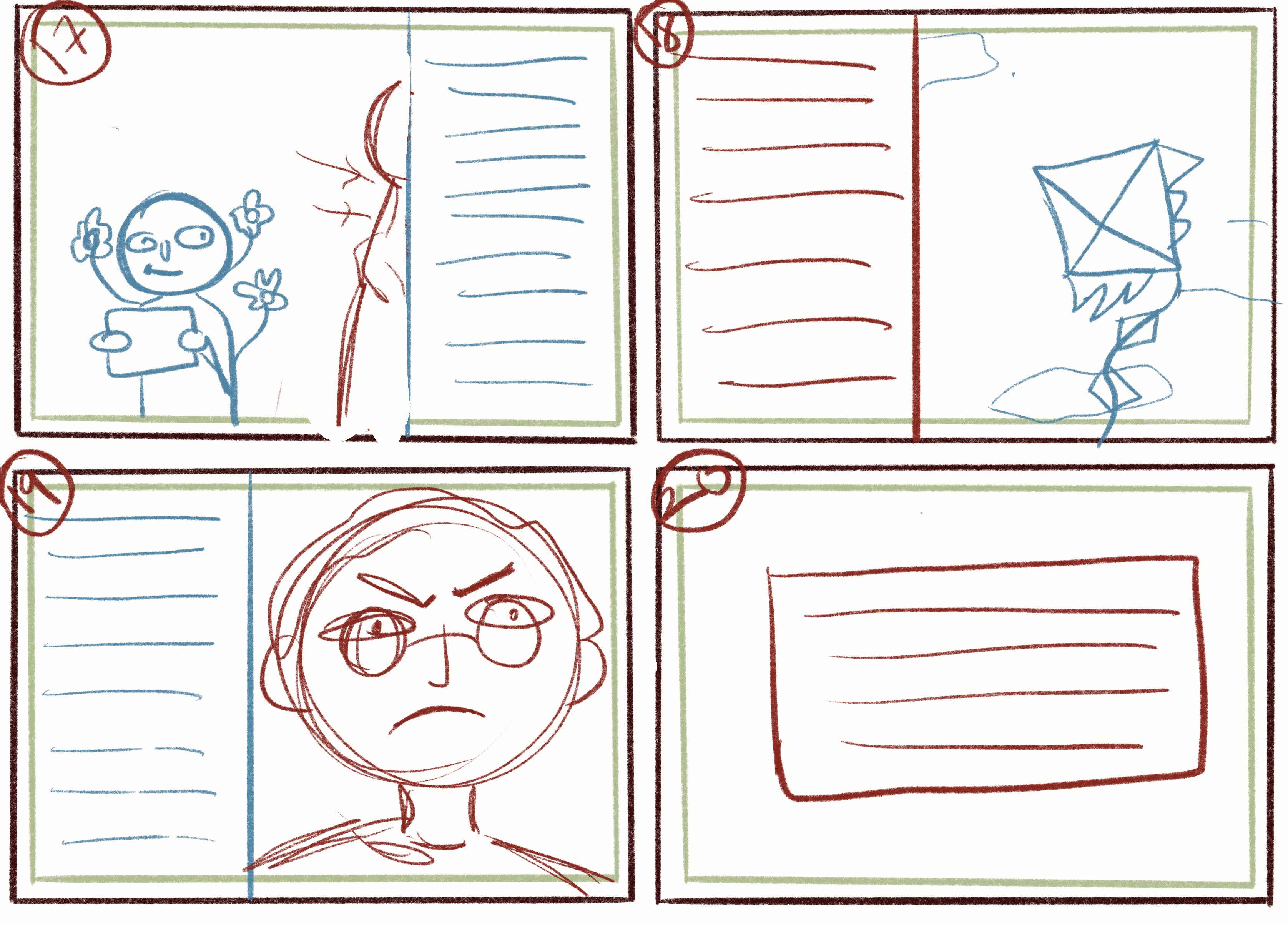 Thumbnail spreads