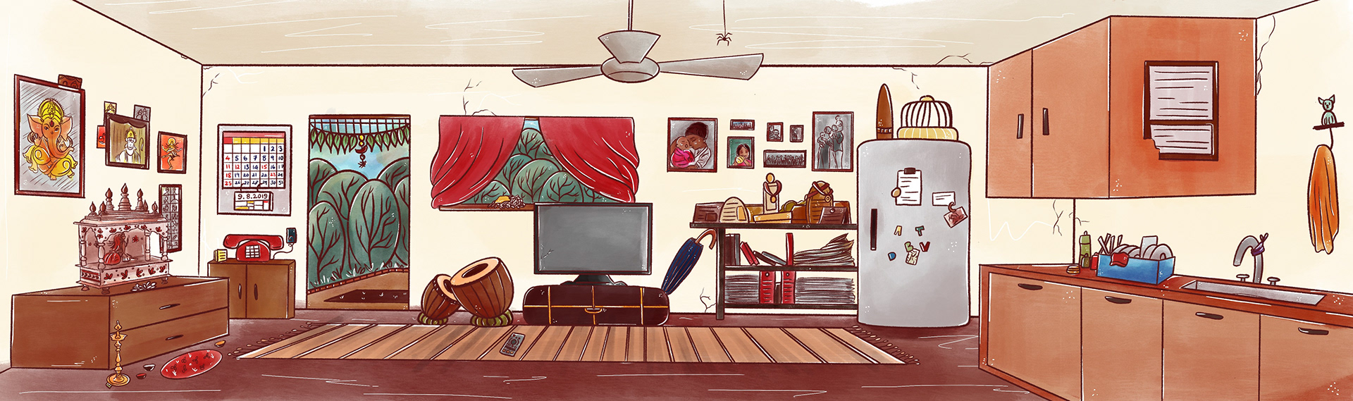 Room, two