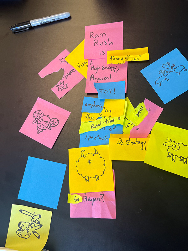 Planning notes, one