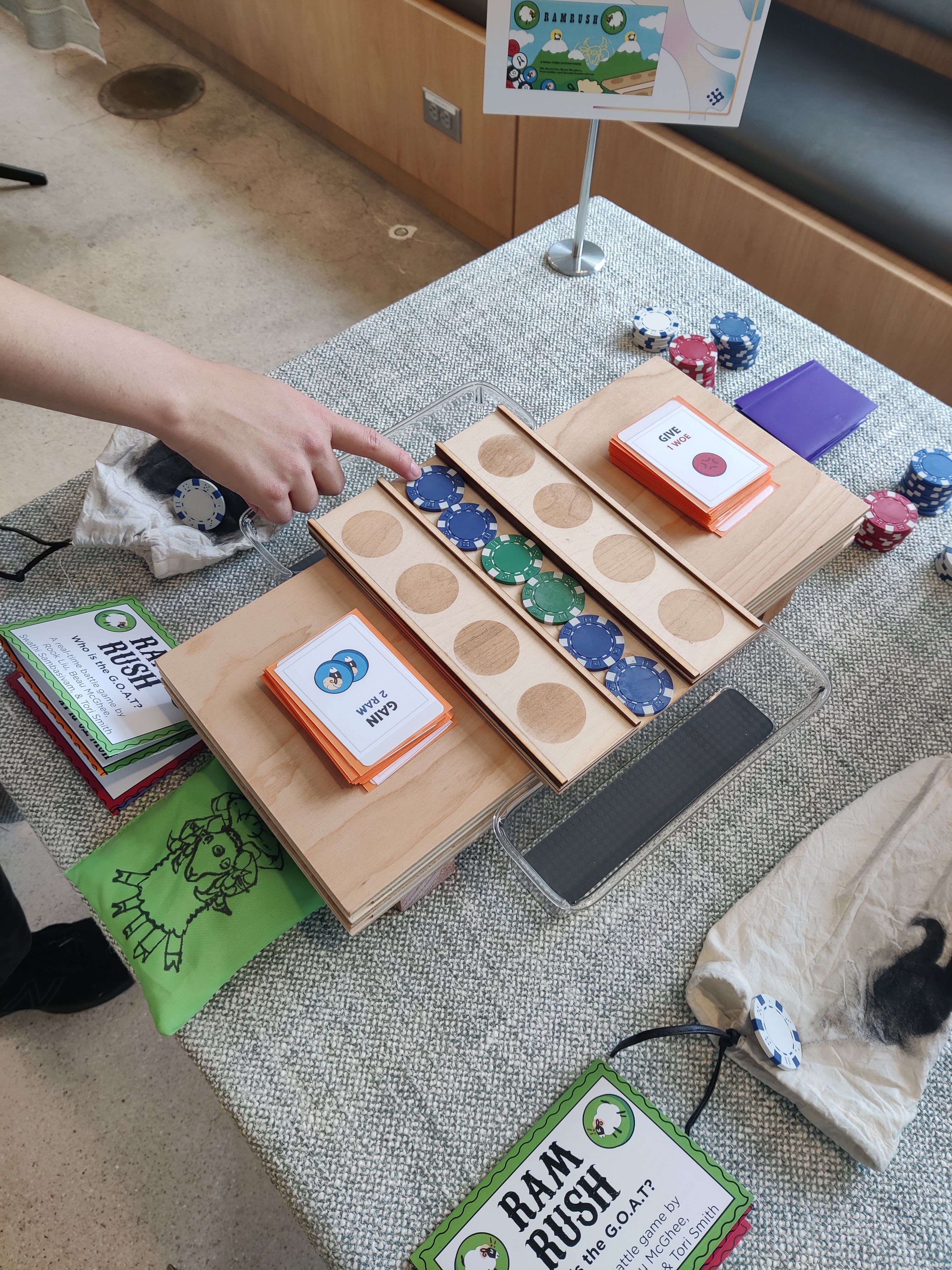 Playtest, at the table