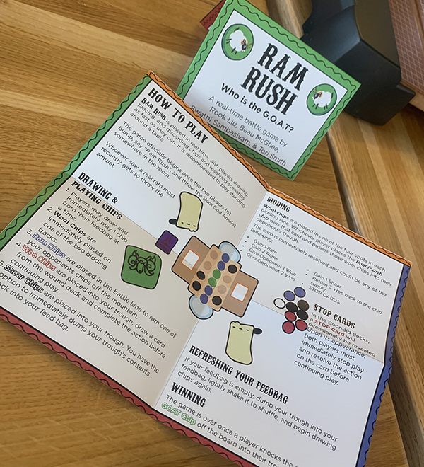 Rules sheet