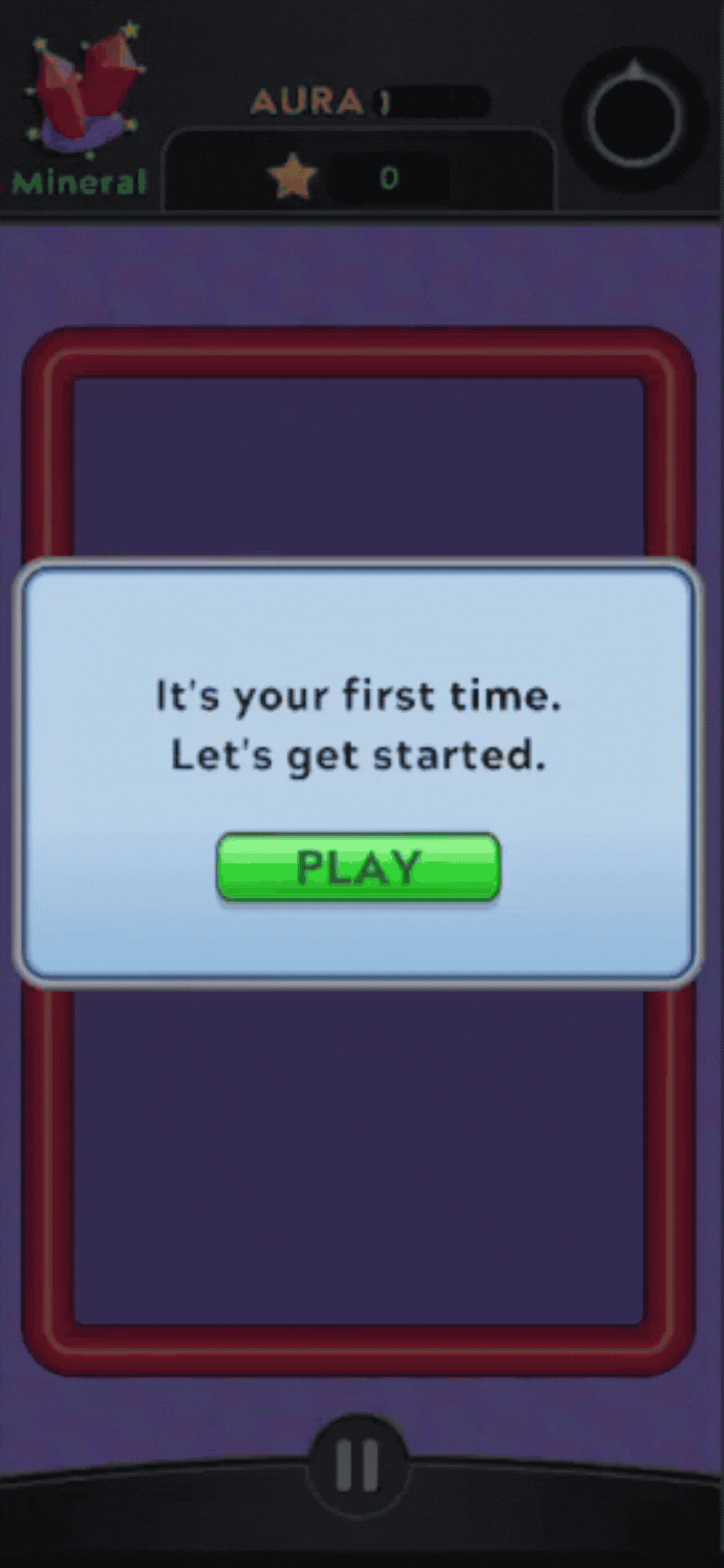 Tutorial, step one