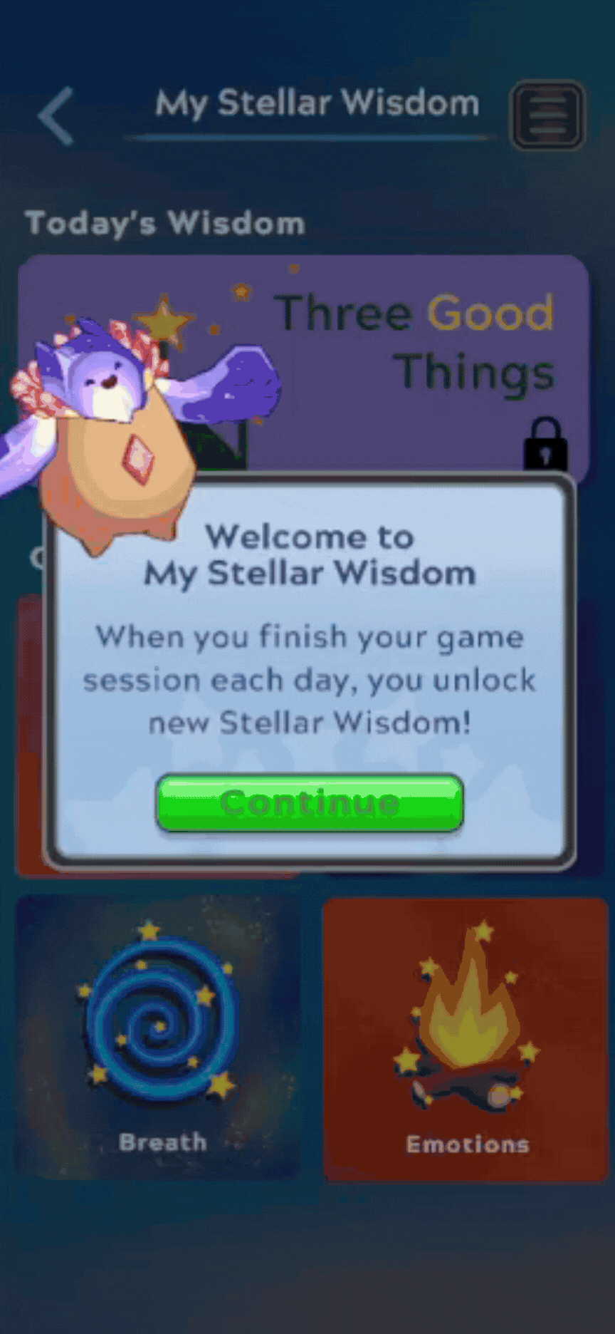 Stellar wisdom content page