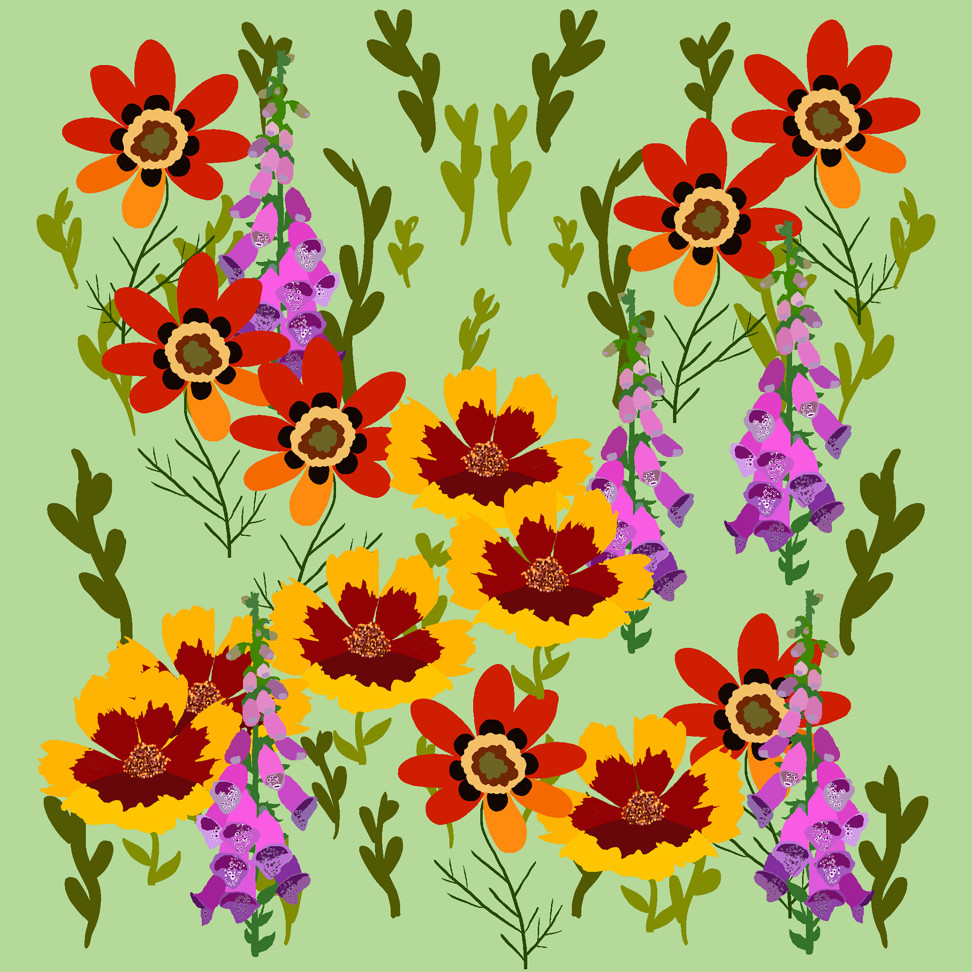 Tile, two