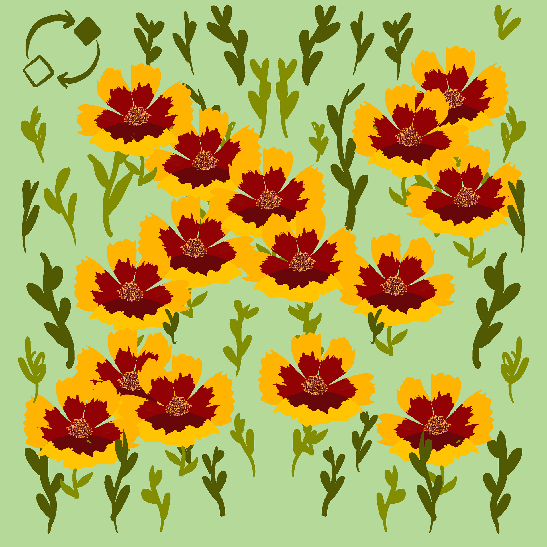 Tile, six