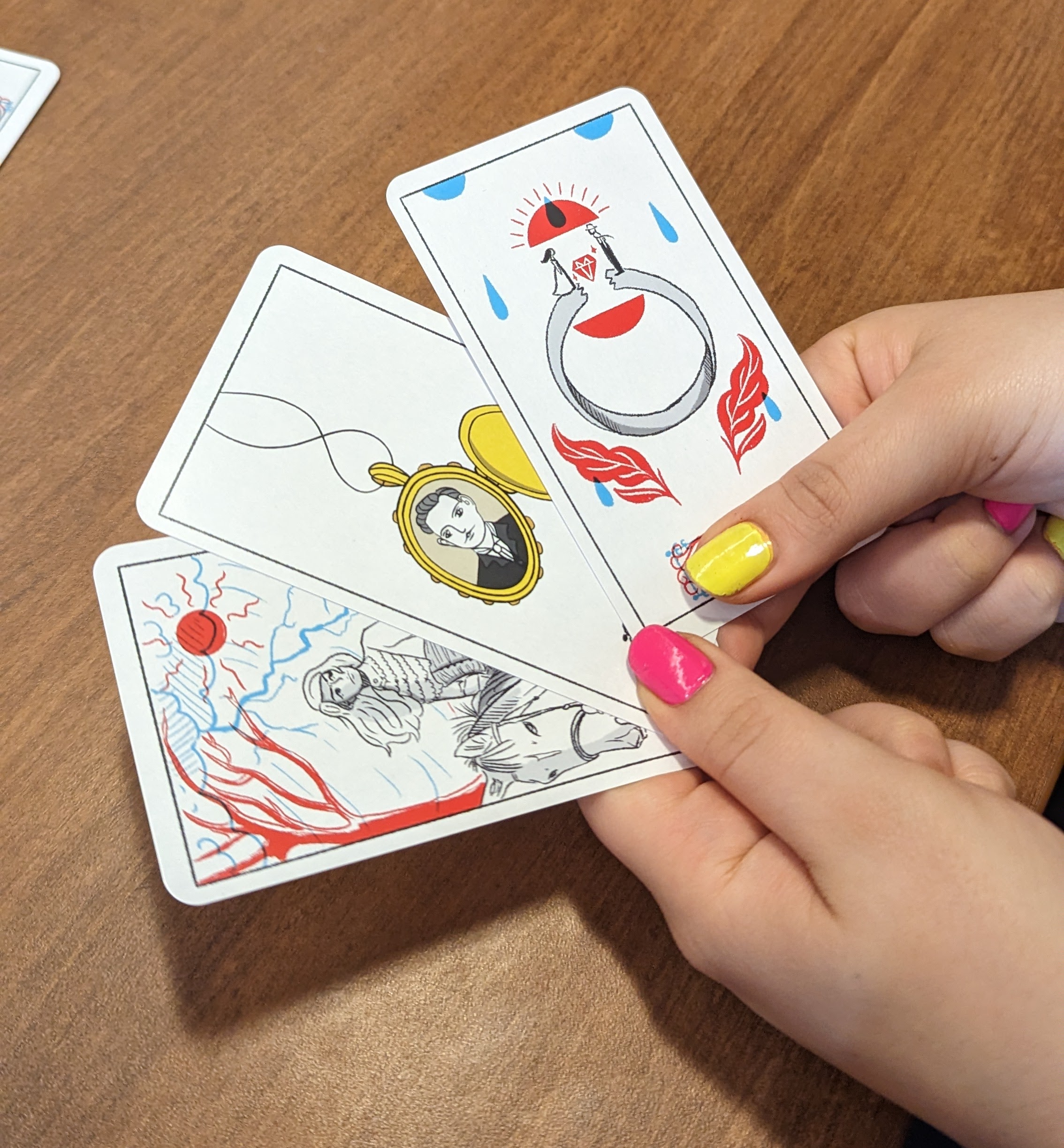 Game page, three