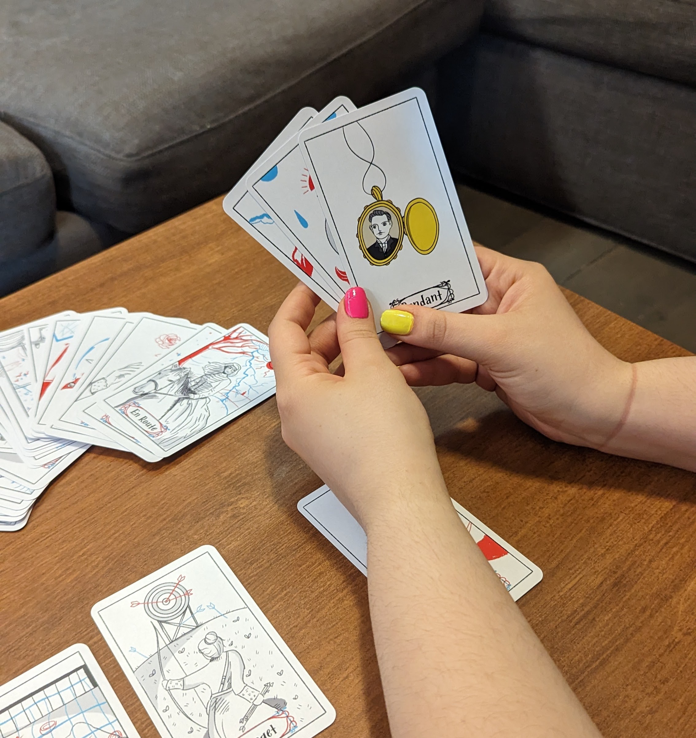 Game page, two